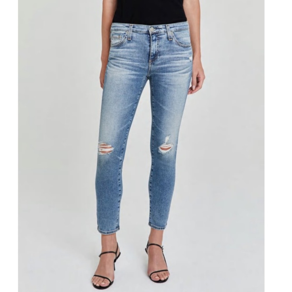 AG Adriano Goldschmied Ag-ed Prima Crop Cigarette Stretch Jeans 26